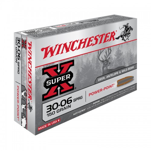 Winchester Bchsen Munition 30-06,Power Point,150gr 20 Stk.