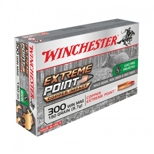 Winchester Bchsen Munition 300WM,Extreme Point Lead Free,150gr 20 Stk.