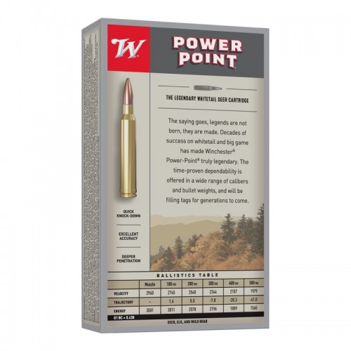 Winchester B�chsen Munition 300WM,Power Point,180gr 20 Stk.