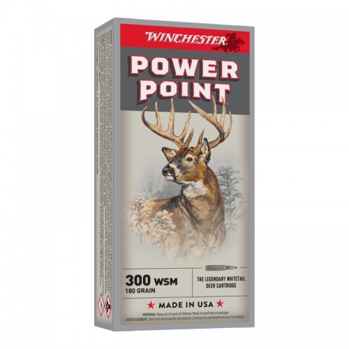 Winchester B�chsen Munition 300WSM,Power Point,180gr 200 Stk.