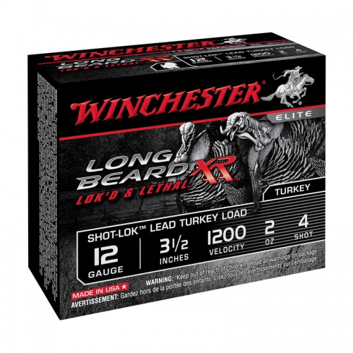 Winchester Schrot Munition Long Beard XR,12-89,56g,P4, 10 Stk.