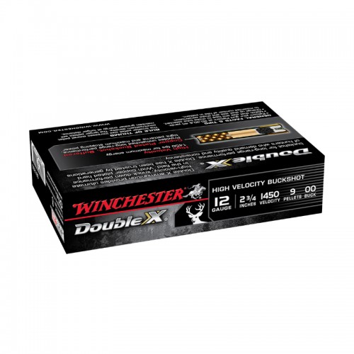 Winchester Schrot Munition Buckshot,Double X,12-70,9xCu00BUCK 5 Stk.