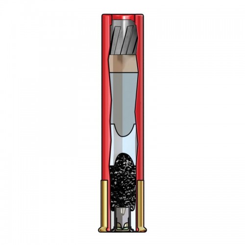Winchester Schrot Munition Slug,Super-X,Rifled,410-63,6g 5 Stk.
