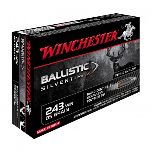 Winchester Bchsen Munition 243Win,Ballistic Silvertip,95gr 20 Stk.