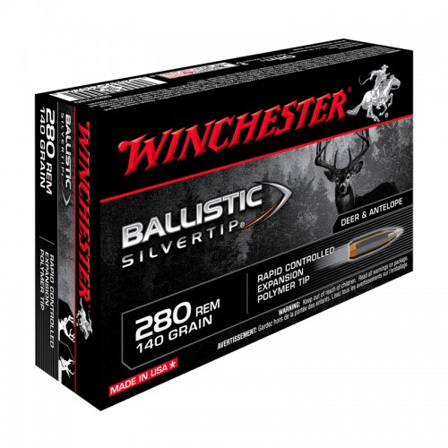 Winchester Bchsen Munition 280Rem,Ballistic Silvertip,140gr 20 Stk.