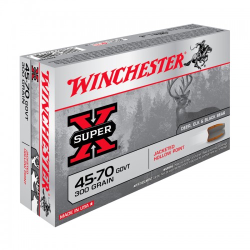 Winchester Bchsen Munition 45-70GVT ,JHP,300gr 20 Stk.