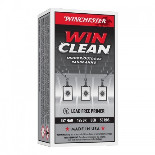 Winchester Pistolen Munition 357M ,Winclean,125gr,JSP 1000 Stk.