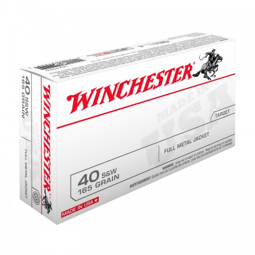 Winchester Pistolen Munition 40S&W, FMJ FN