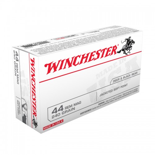 Winchester Pistolen Munition 44RemM, JSP ,USA,240gr,JSP 1000 Stk.