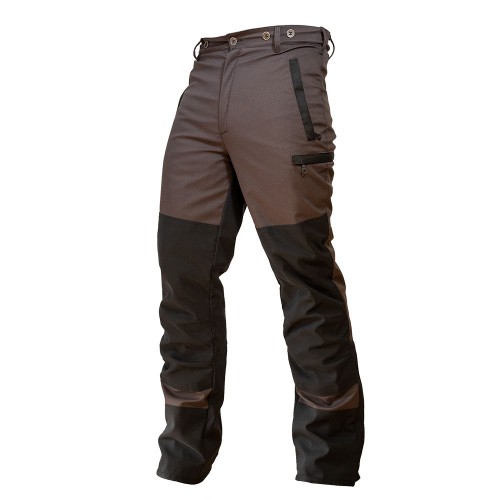 Kruedener Herren Keilerschutzhose Braun 58