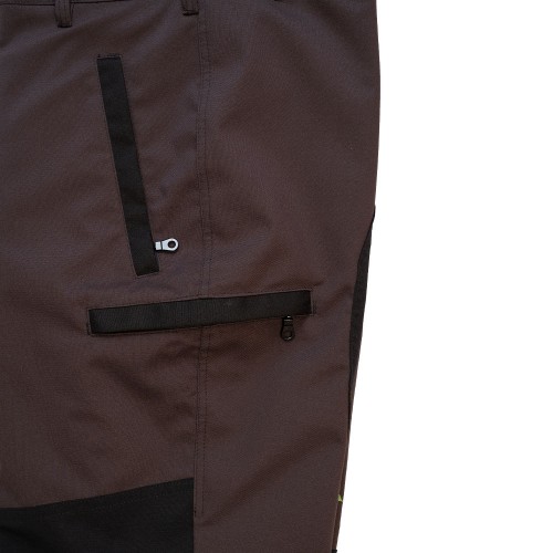 Kruedener Herren Keilerschutzhose Braun 58