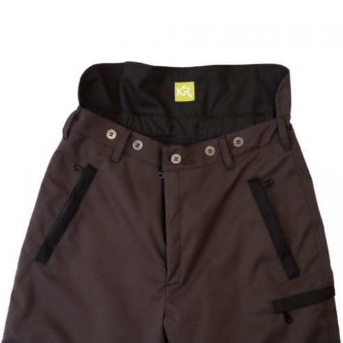 Kruedener Herren Keilerschutzhose Braun 58