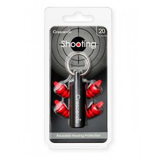 Crescendo Geh�rschutz, Wiederverwendbar - Shooting 20