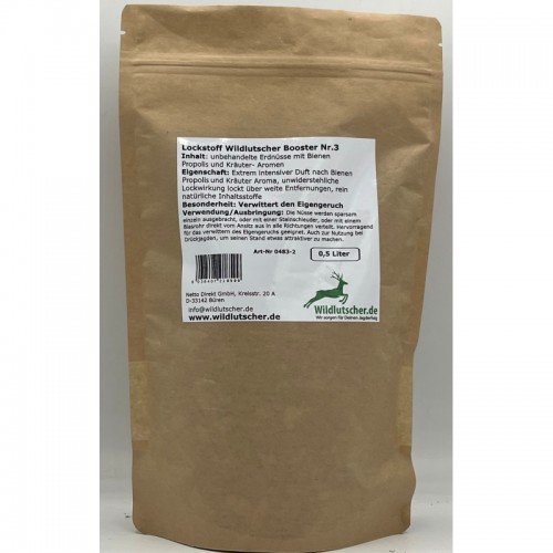 Wildlutscher Booster Nr.3 Nsse mit Kruter/ Bienen Propolis 0,5 l