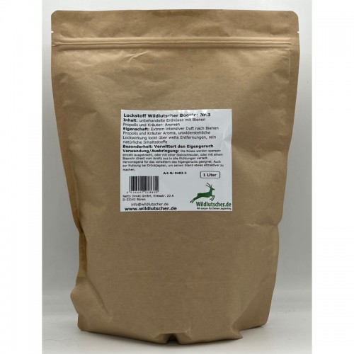 Wildlutscher Booster Nr.3 Nsse mit Kruter/ Bienen Propolis 1 l
