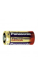 Panasonic Lithium-Batterie CR123AL 3V / 1400 mAh geeignet...