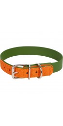 Farm-Land Halsband Oliv/Orange 65