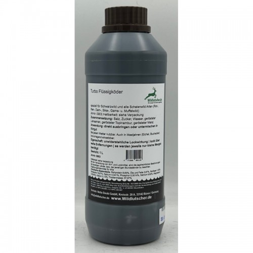 Wildlutscher Turbo Flssigkder 1 Liter