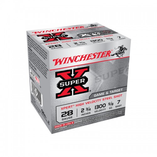 Winchester Schrot Munition XPERT Steel, 28-70, 18g P6 25 Stk.