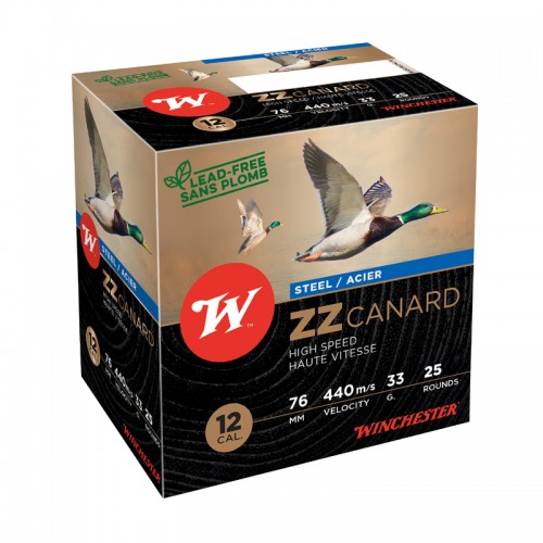 Winchester Schrot Munition ZZ Canard, 12-76, 33g P6 1000 Stk.