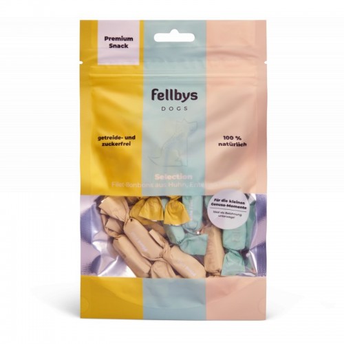 Fellbys Hundesnacks Filet-Bonbons Selection 65g