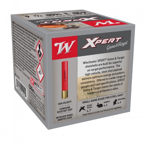 Winchester Schrot Munition XPERT Steel , 410-76, 11g, P6 25 Stk.