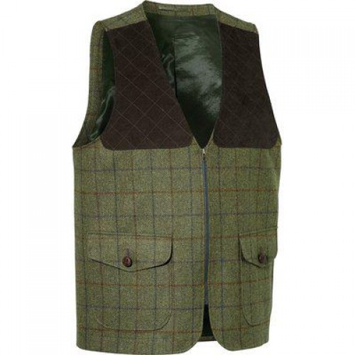 Swedteam Herren Jagd Weste 1919 Classic M Tweed Green