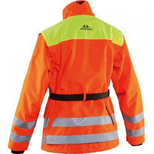 Swedteam Damen Hundehalterjacke Nicco Orange Neon