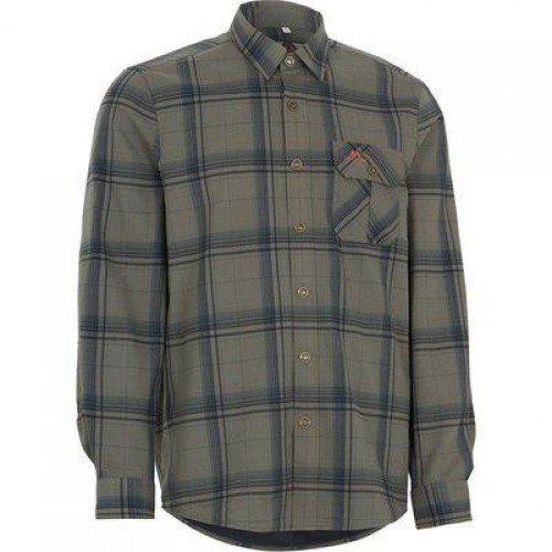 Swedteam Herren Hemd Douglas M Hunting Green