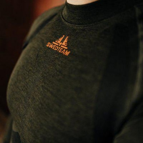 Swedteam Herren Base Layer Set Hunting Green