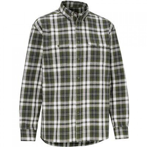 Swedteam Herren Hemd Alan Classic Hunting Green