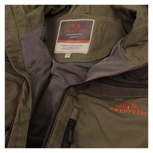Swedteam Herren Jagdjacke Lynx Antibite Hunting Green