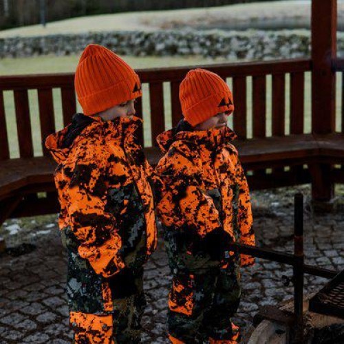 Swedteam Kinder Jagdjacke Ridge Junior Desolve Fire/Veil