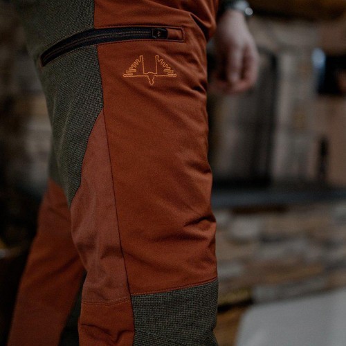 Swedteam Herren Jagd Hose Lynx XTRM Antibite Dark Orange