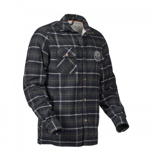 Swedteam Herren Flanellhemd Ultra Pile Hunting Green