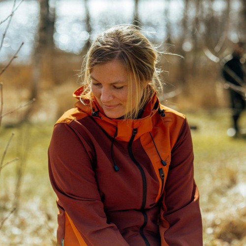 Swedteam Damen Jagdjacke Lynx  Antibite Dark Orange