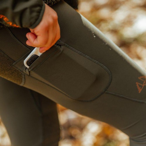 Swedteam Damen Jagd Leggings Meadow Swedteam Green 42