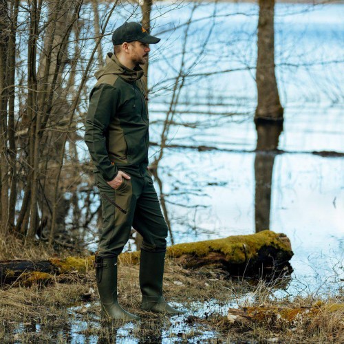 Swedteam Herren Jagd Hose Lynx Antibite Swedteam Green 58