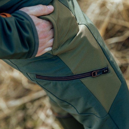 Swedteam Herren Jagd Hose Lynx Antibite Swedteam Green 60