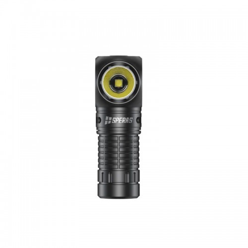 SPERAS M2R-35 Pro ? 1200 Lumen LED-Winkellampe mit USB-C, Magnet & Stirnlampenfunktion