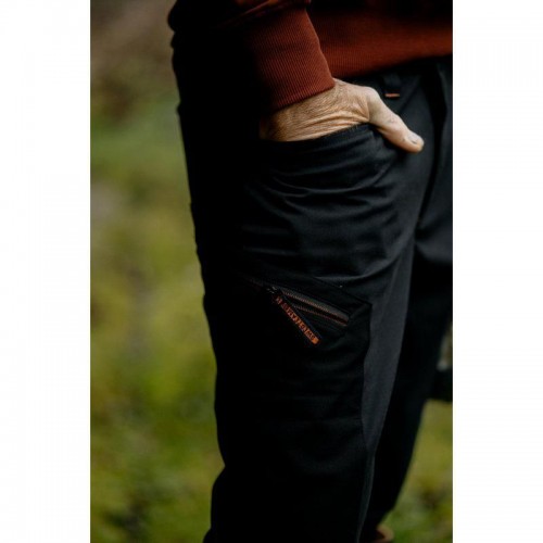 Swedteam Herren Jagd Hose Ultra Schwarz