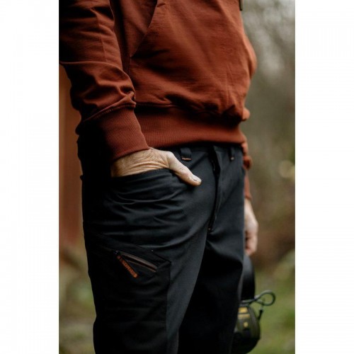 Swedteam Herren Jagd Hose Ultra Schwarz 48