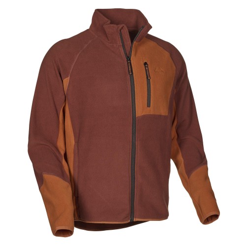Swedteam Herren Sweater Jacke Ultra Dark Orange XS