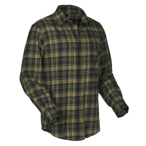 Swedteam Herren Flanell Hemd Ultra Green S