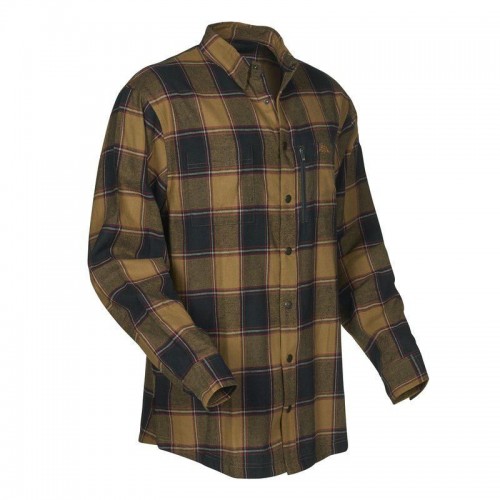 Swedteam Herren Baumwollhemd Dark Sand