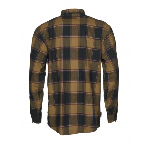 Swedteam Herren Baumwollhemd Dark Sand