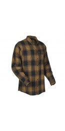 Swedteam Herren Baumwollhemd Dark Sand