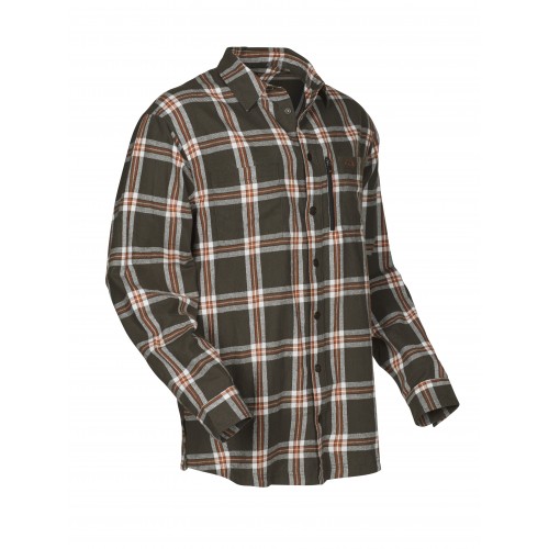 Swedteam Herren Baumwollhemd Green