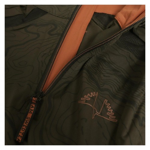 Swedteam Herren Sweater Alpha Antibite Printed Green 2XL