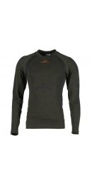 Swedteam Herren Titan Merino Langarmshirt Hunting Green...